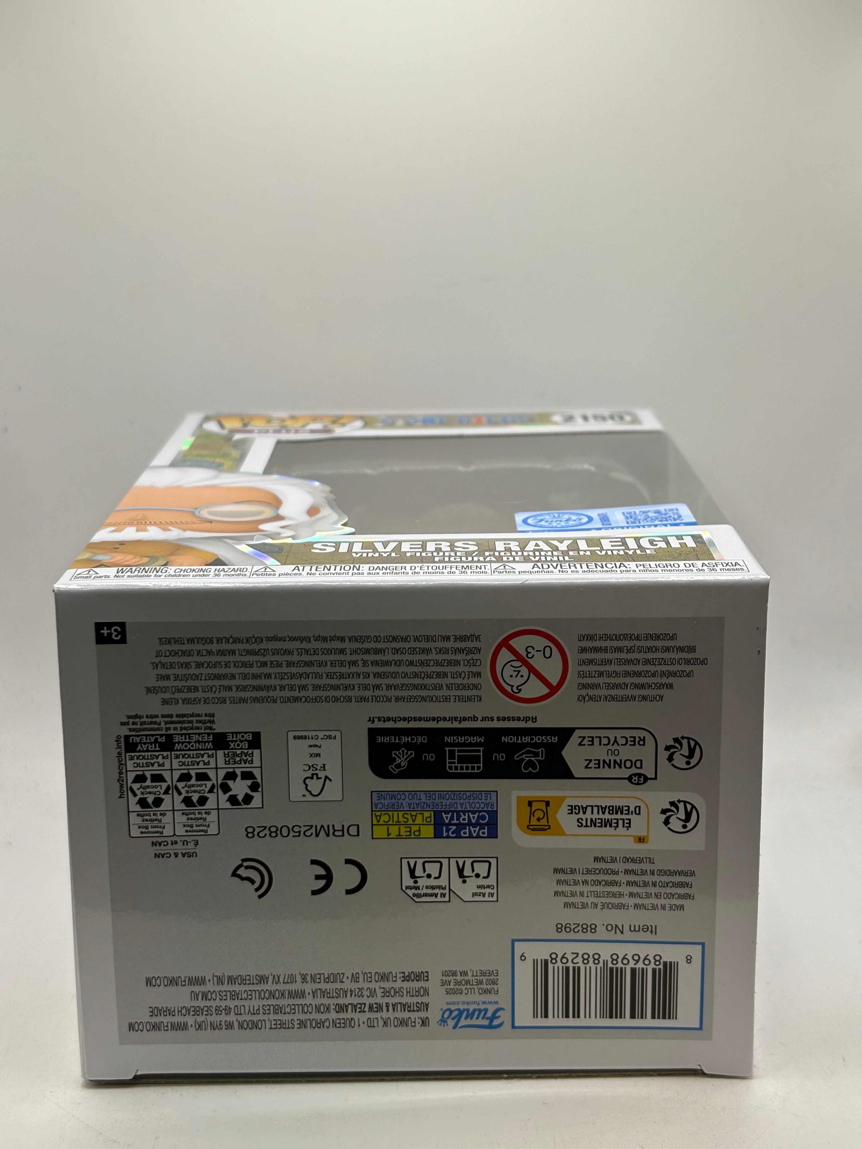 Funko POP! Plus One Piece #2150 Silvers Rayleigh Vinyl Figure, photo 6